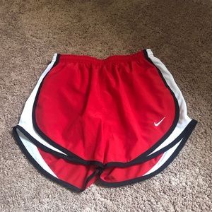 Red Nike Running shorts size XS